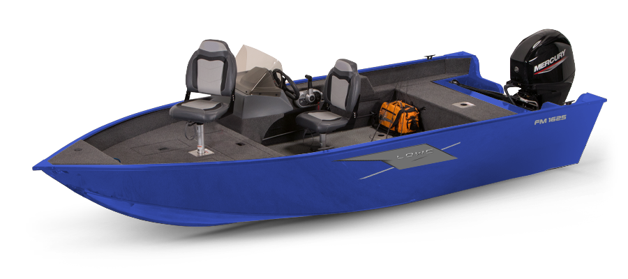 18' Lowe FM 1800 Side Console Deep-V Aluminum Fishing Boat