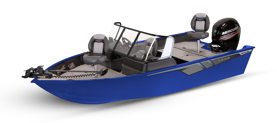 16' 9 Lowe® 1675 WT Deep V Walk-Thru Large Aluminum Fishing Boat
